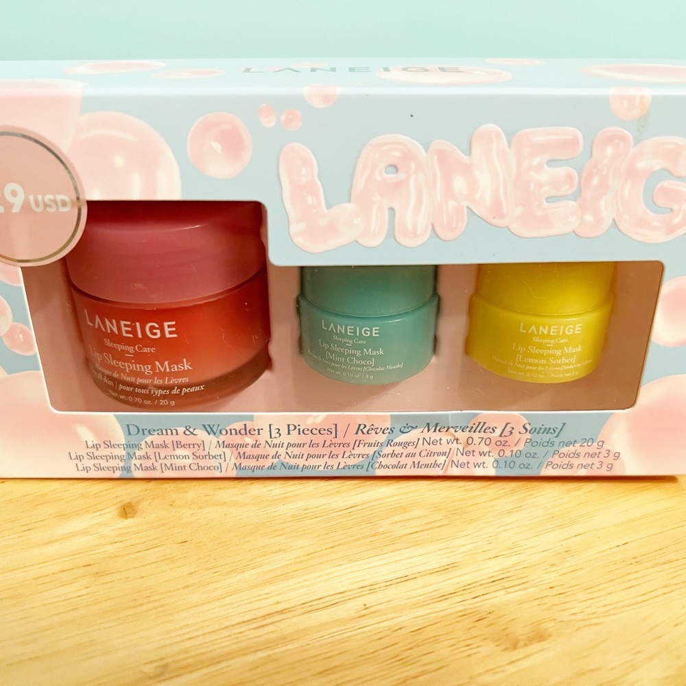 New Laneige Lip Mask Set